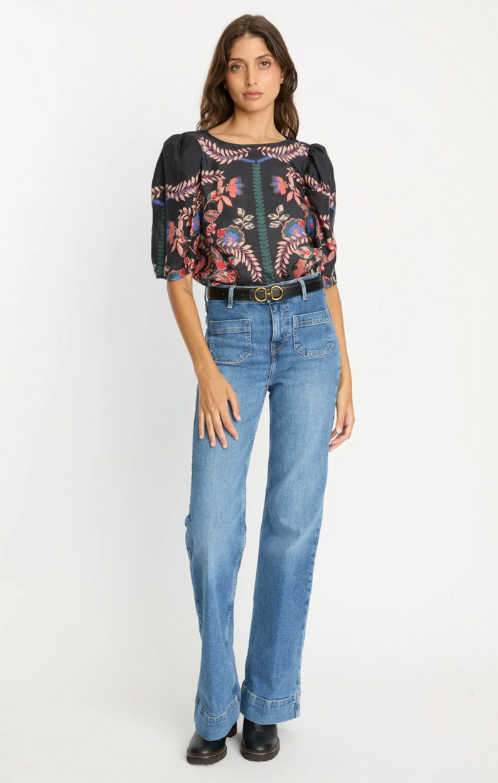 ROBINE TOP IN ZULU PRINCE CHEETAH