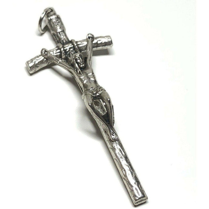 Rosary Parts - Cross Crucifix  - Blessed by Pope - JPII Crucifix | Catholically