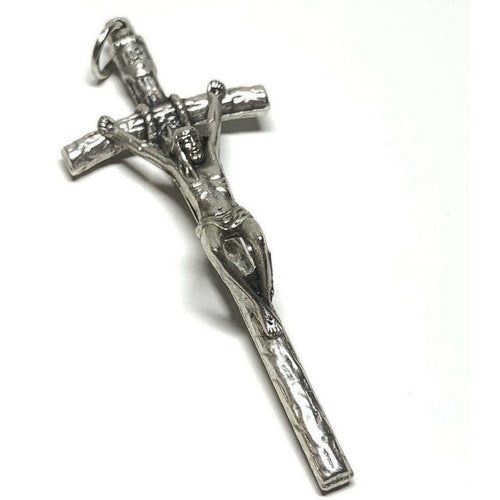 Rosary Parts - Cross Crucifix  - Blessed by Pope - JPII Crucifix | Catholically
