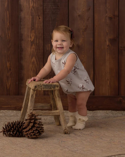 Rylee and Cru Bubble Onesie - Wildflower