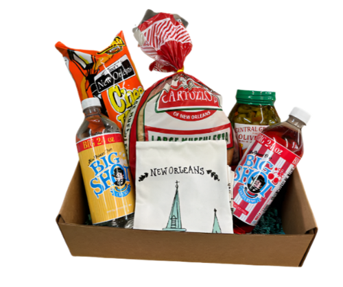 NolaCajun Sandwich of the South Gift Box Louisiana muffuletta and po-boy sandwich gift box