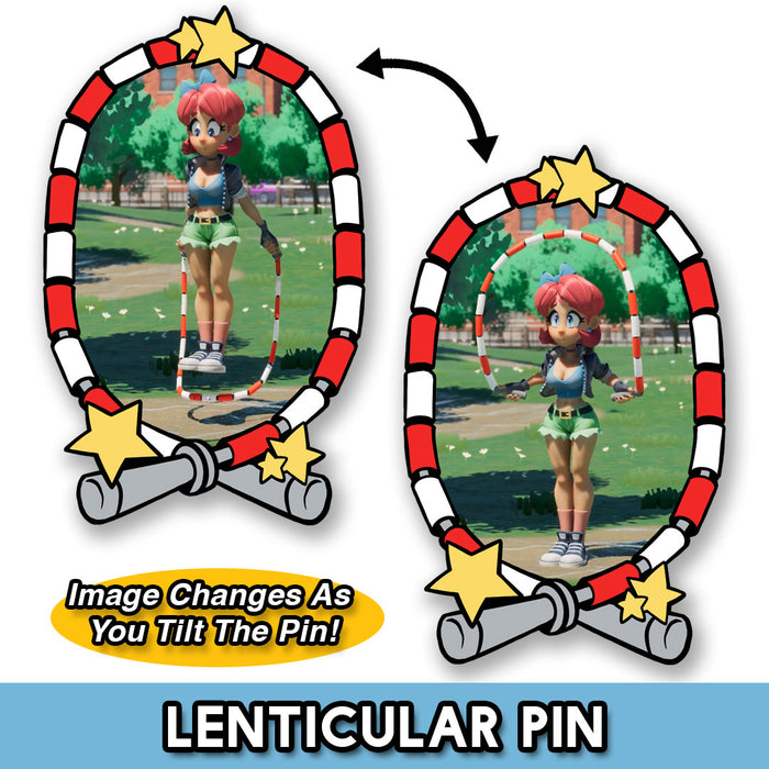 Scarlet Literally Skips Lenticular Pin *PRE-ORDER*
