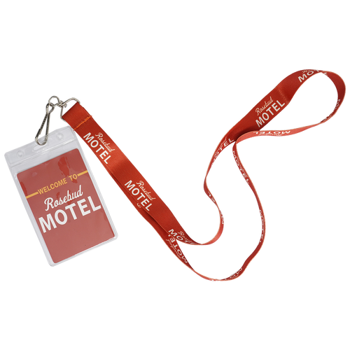 Schitts Creek - Rosebud Motel Lanyard *LAST CHANCE*
