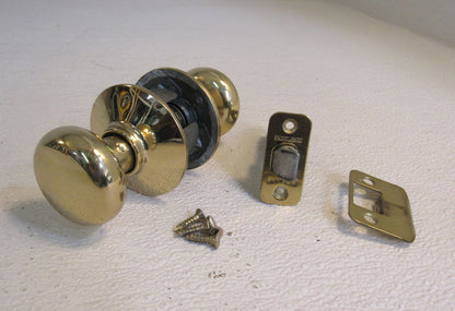 Schlage-Door-Knob-Passage-Polished-Brass-540 2