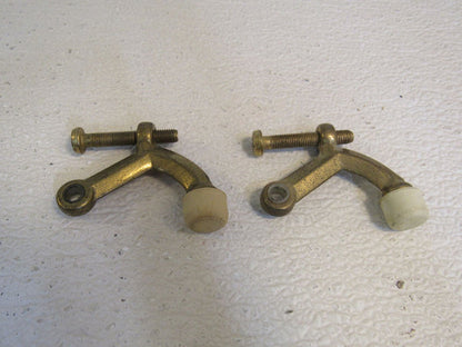 Schlage-Door-Stop-Hinge-Pin-Lot-of-2-Polished-Brass-552 3