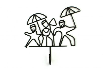 NolaCajun Second Line Metal Wall Hook Cajun Home Decor
