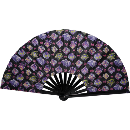 Sins Pattern Clacker Fan *LIMITED STOCK*