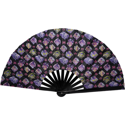 Sins Pattern Clacker Fan *LIMITED STOCK*