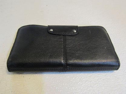 Coach-Slim-Zip-Wallet-Black-Female-Adult-682 4