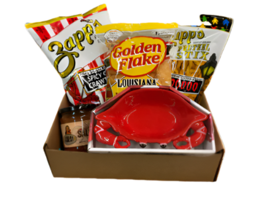 NolaCajun Gift Box Snack Attack Louisiana Cajun Snack Gift Set New Orleans