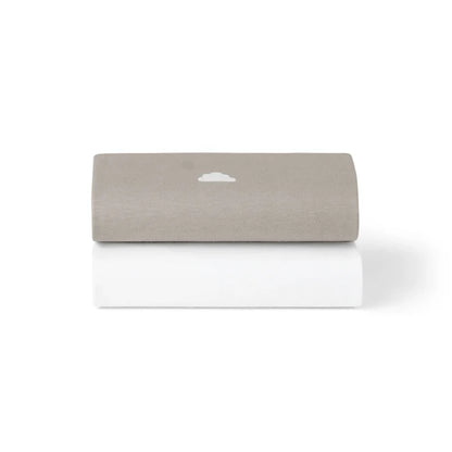 Bassinet 2 Pack Fitted Sheets - Gray Cloud