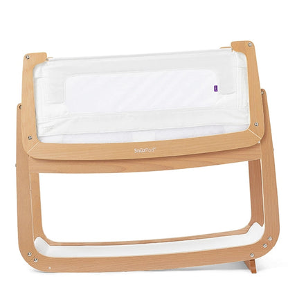 Snuz SnuzPod4 Bedside Crib Tiled in Natural