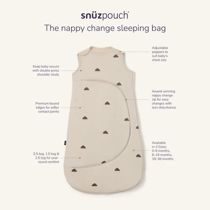 SnuzPouch Sleeping Bag - Sage Cross