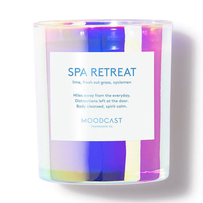 Iridescent Moodcast Spa Retreat 8 oz candle