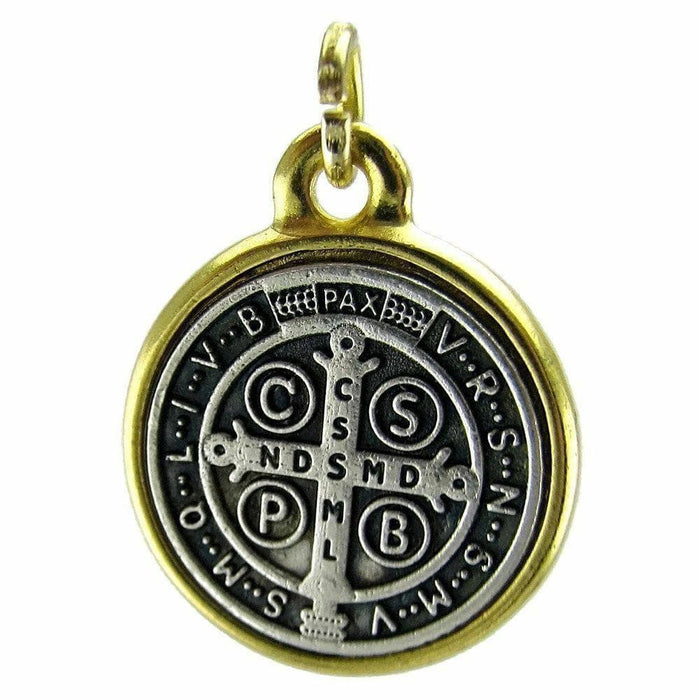 St Benedict 1"  Medal - Catholic Exorcism - Blessed By Pope - Medalla | Catholically