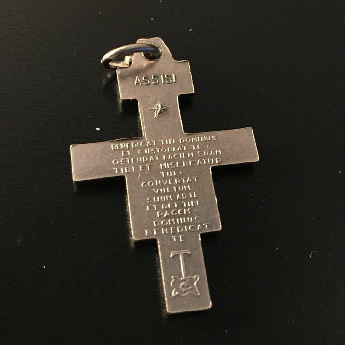 St. Damian Crucifix  Blessed by Pope- Cross - Pendant - Parts | Catholically