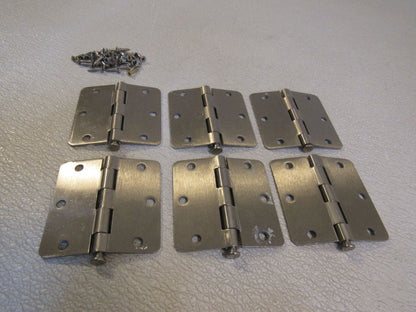 Standard-Hinges-Radius-Corner-Set-of-6-Brushed-Nickel-226-011923-226 5