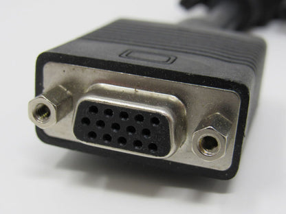 Standard-DVI-to-VGA-Computer-Data-Connector-Cable-4-Inches-Male-Female-734 7