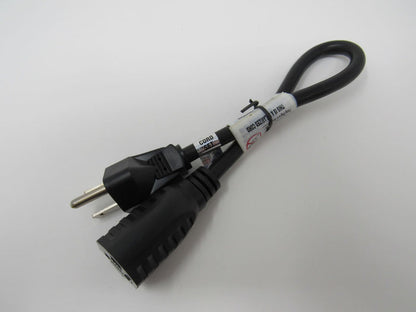 Standard-Power-Cord-1-ft-NEMA-5-15P-NEMA-5-15R-13A-YC-2F-536 2
