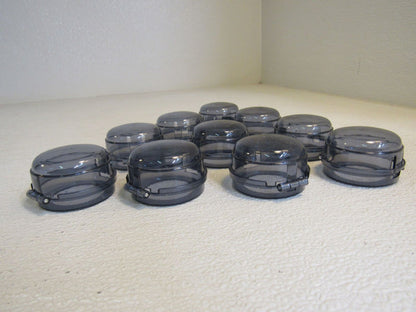 Standard-Stove-Knob-Covers-Lot-of-10-Smokey-Clear-Gray-With-Adhesive-Strips-170 4