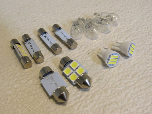 Standard-Vehicle-LED-Bulbs-Various-Styles-Lot-of-12-638 1