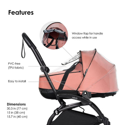 Stokke - YOYO - bassinet rain cover (Applicable to YOYO³ & YOYO²)