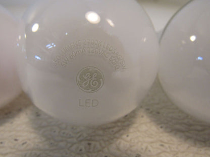 Sylvania-GE-Lot-of-5-LED-Halogen-Bulbs-5W-43W-White-502 6
