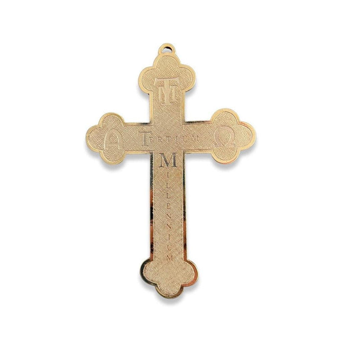 Tertium Millenium Pectoral Cross - Home Altar Crucifix | Catholically