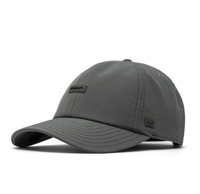 Pewter gray melin baseball cap