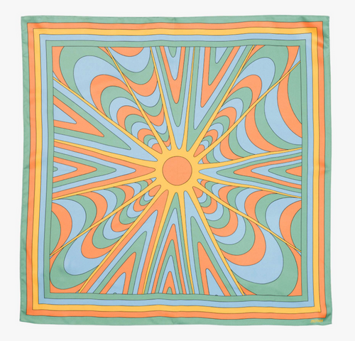 THE SCARF IT DOWN IN SUN BAKED