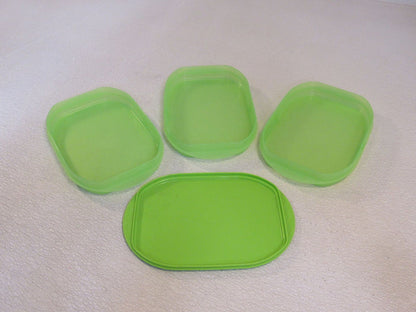 Tupperware-Fidge-Stackable-Deli-Meat-Keeper-Lime-Green-3-Compartment-134-011923-134 7
