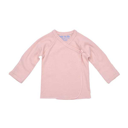 Under The Nile Long Sleeve Side Snap T-Shirt - Blush-1