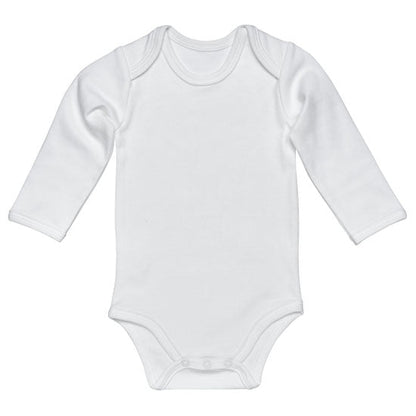 Under the Nile L/S Lap Shoulder Babybody - Off White_thumb1