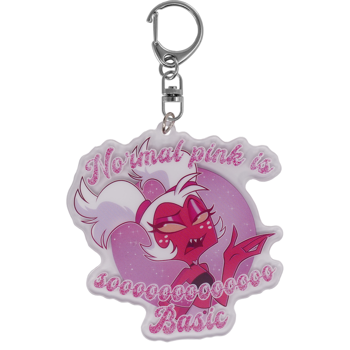 Unhappy Campers - Moxxine Pink Acrylic Keychain *LIMITED STOCK*