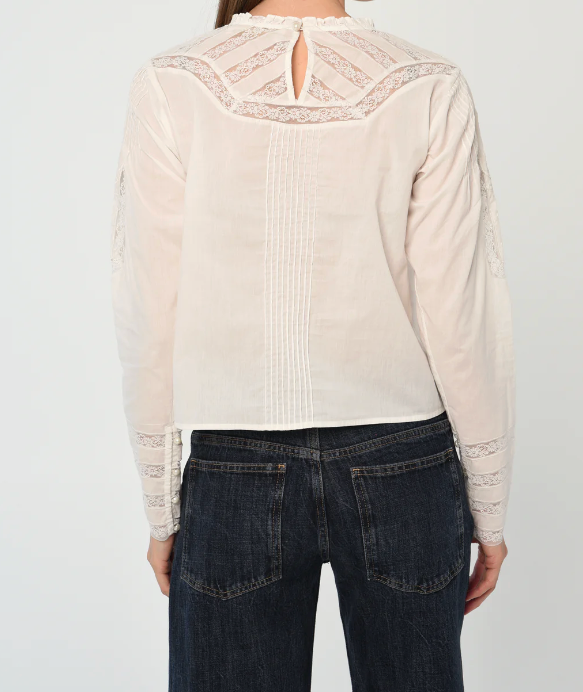 VERNON TOP IN WHITE