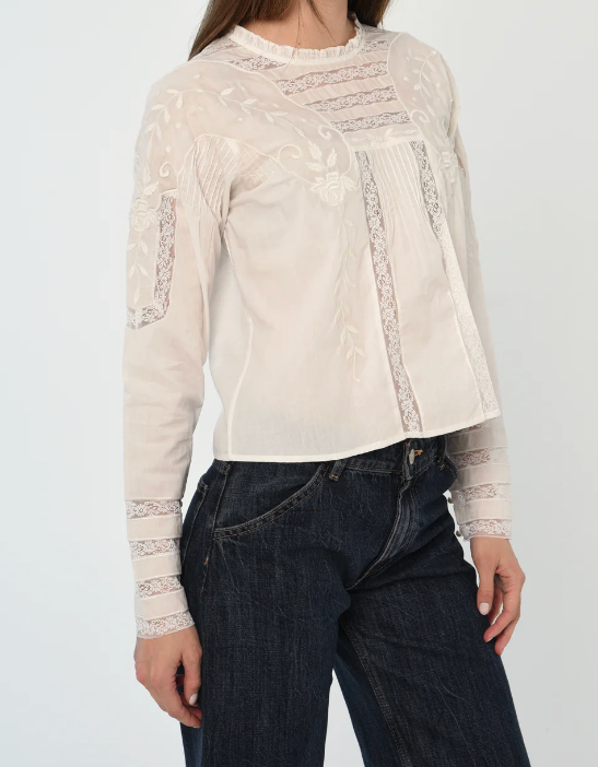 VERNON TOP IN WHITE