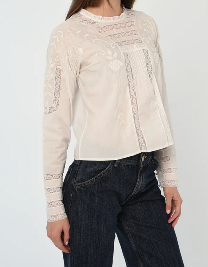 VERNON TOP IN WHITE