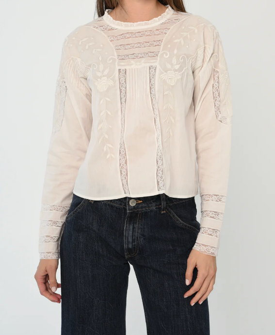 VERNON TOP IN WHITE