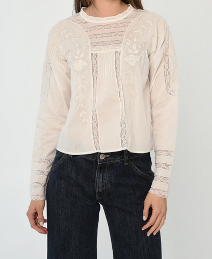 VERNON TOP IN WHITE