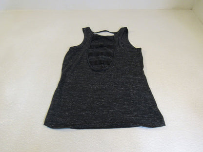 Victoria-Secret-Athletic-Tops-Dark-Gray-Open-Back-Female-Adult-Size-S-Solid-316 4