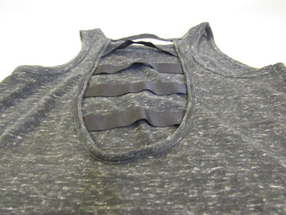 Victoria-Secret-Athletic-Tops-Dark-Gray-Open-Back-Female-Adult-Size-S-Solid-316 5