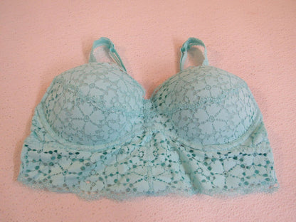 Secret-Bra-Turquoise-Lace-Bralette-Polyamide-Size-M-36009462-001485-356 2