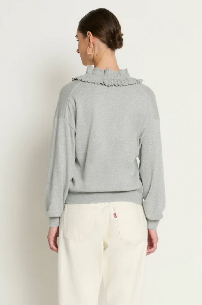 WINONA SWEATER IN HEATHER GREY