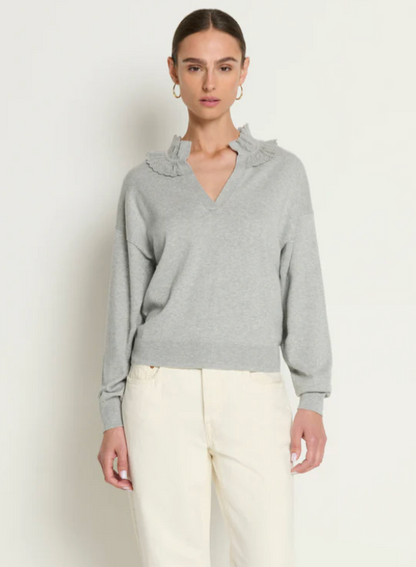 WINONA SWEATER IN HEATHER GREY