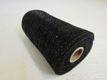 YYCraft-Mesh-Ribbon-6-in-x-30-ft-Black-870 2